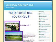 Tablet Screenshot of nrrslyouthclub.com.au